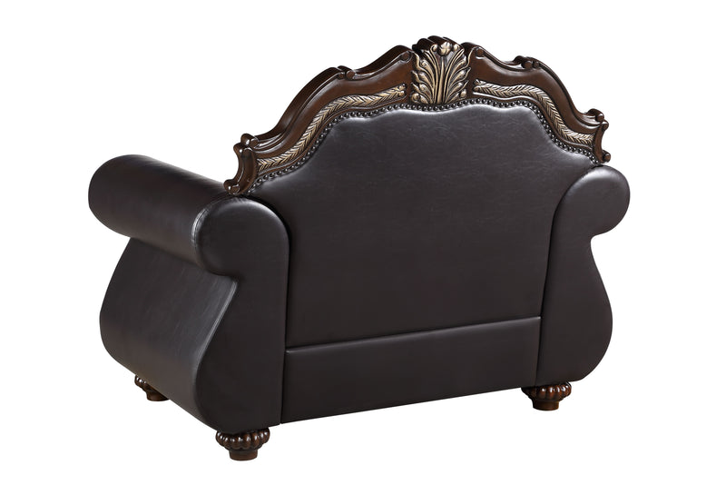 New Classic Furniture Maximus Brown Chair
