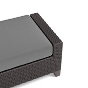 2 New Classic Furniture Skye Gray Outdoor Ottomans