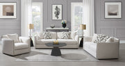 Acme Furniture Yolanda Beige Chair with Pillow
