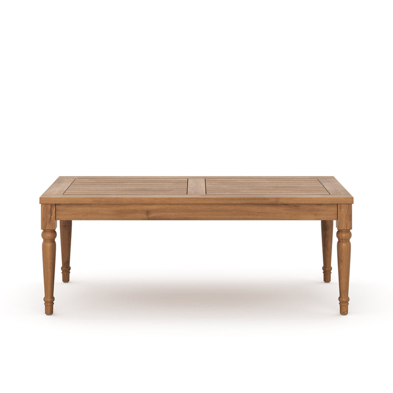New Classic Furniture Savannah Natural Outdoor Coffee Table