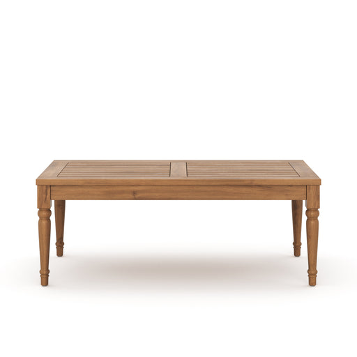 New Classic Furniture Savannah Natural Outdoor Coffee Table