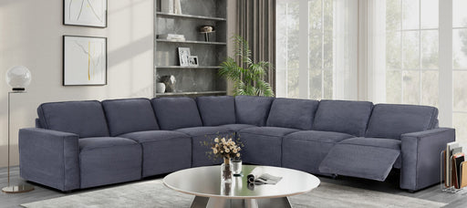 Global Furniture U8177 Charcoal Power Large Sectional