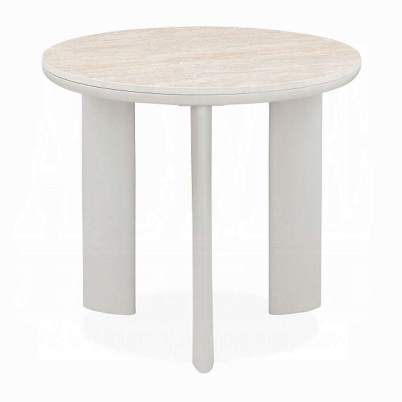 Acme Furniture Ingram Light Gray 3pc Coffee Table Set