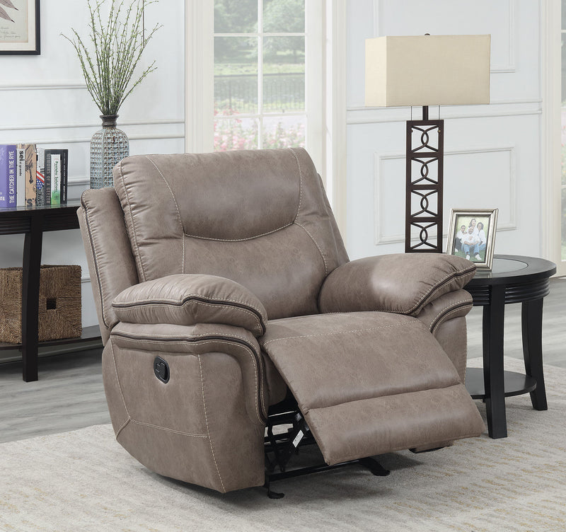 Steve Silver Isabella Gray Recliner Chair
