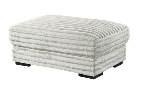New Classic Furniture Embrace White 41 Inch Ottoman