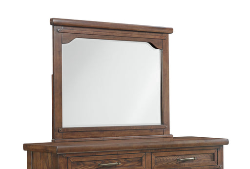 New Classic Furniture Fairfax County Medium Oak Mirror