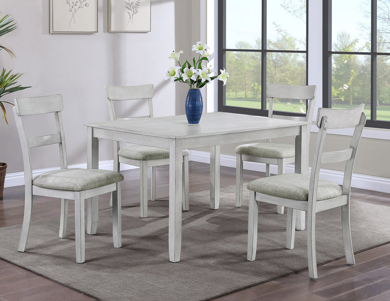 Crown Mark Henderson Drift Wood 5pc Dinette Set