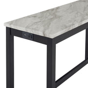 New Classic Furniture Celeste Blue 4pc Theater Bar Table Set