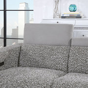 Global Furniture U8521 Dark Grey Taupe Power Reclining Loveseat