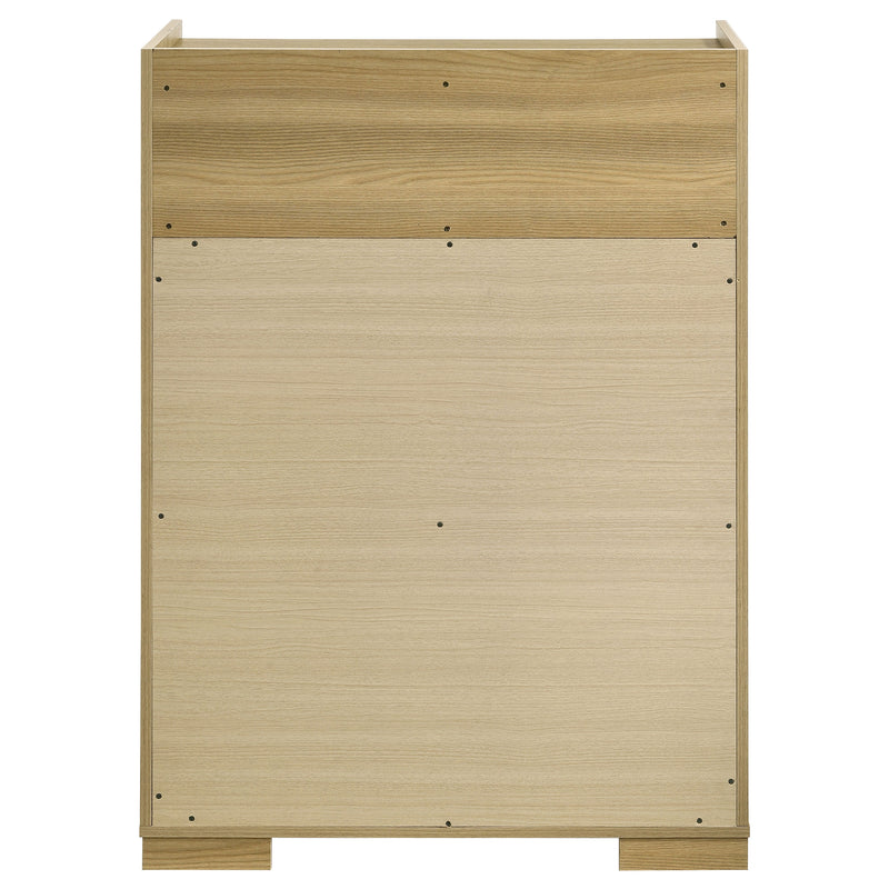 Coaster Furniture Hyland Natural Brown White 4 Drawer Chest