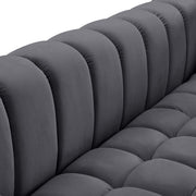 Meridian Furniture Gwen Green Velvet Sofa