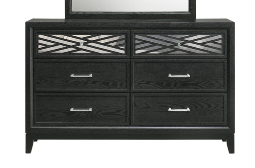 New Classic Furniture Obsidian Black Dresser