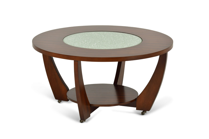 Steve Silver Rafael Merlot Cherry Cocktail Table