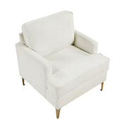 Home Elegance Colette Beige Accent Chair