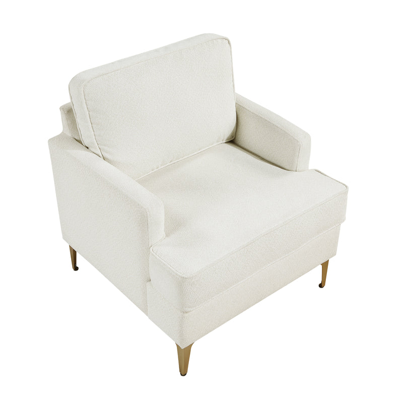 Home Elegance Colette Beige Accent Chair