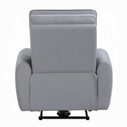 Acme Furniture Jeromie Gray Power Motion Recliner with USB Port