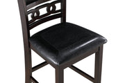 2 New Classic Furniture Gia Brown Counter Height Chairs