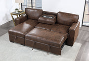 Global Furniture U0203 Coffee Reversible Pull Out Sofa Bed