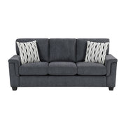 Home Elegance Chelsea Dark Gray 2pc Living Room Set
