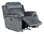 New Classic Furniture Tango Gray Glider Power Footrest Recliner