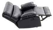 Glory Furniture Manny Gray Faux Leather Rocker Recliner