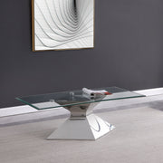 Coaster Furniture Jenny Silver Coffee Table