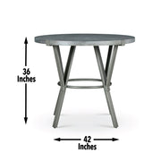 Steve Silver Portland Gray Round Counter Table