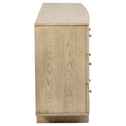 Coaster Furniture Kailani Beige Oak 9 Drawer Dresser