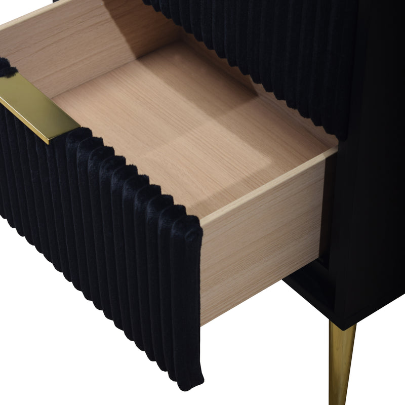 New Classic Furniture Kailani Black Nightstand