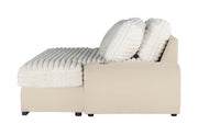 Global Furniture U8291 Beige Lounger Sofa with USB