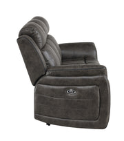 Global Furniture U8517 Grey Reclining Sofa