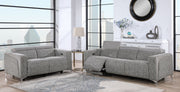 Global Furniture U8521 Dark Grey Taupe 2pc Living Room Set