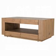 Acme Furniture Harlan Oak Coffee Table with Caster