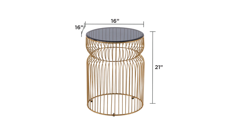 Galaxy Home 901 Silver End Table