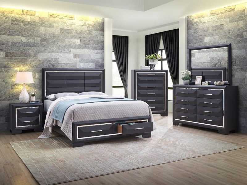 Glory Furniture Liverpool Black Dresser