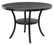 New Classic Furniture Crispin Smoke Blue 5pc Dining Room Set