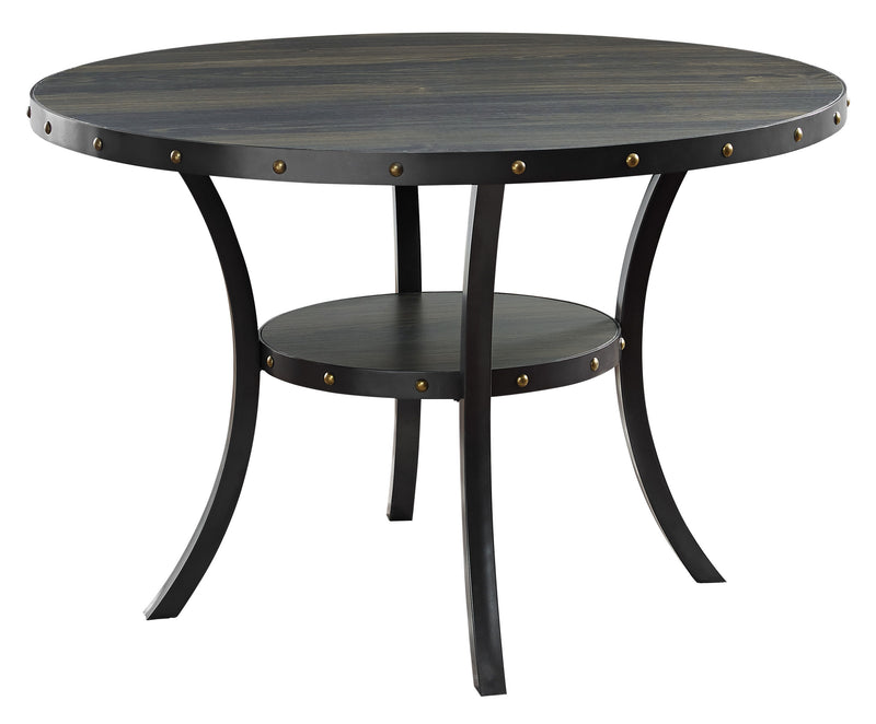 New Classic Furniture Crispin Smoke Blue 5pc Dining Room Set