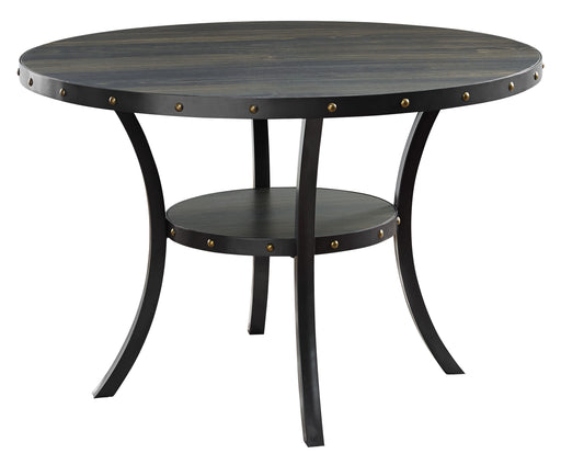 New Classic Furniture Crispin Smoke Blue 5pc Dining Room Set