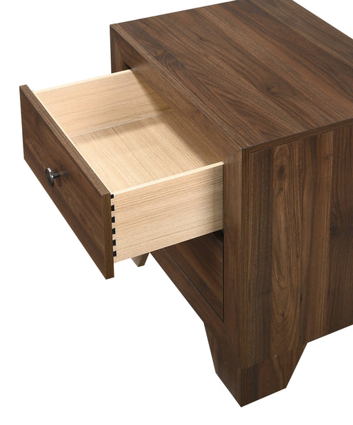 Crown Mark Millie Brown Cherry Night Stand