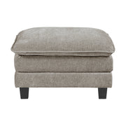 Home Elegance Dublin Taupe Ottoman