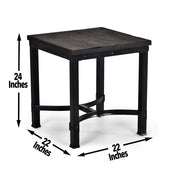 Steve Silver Ambrose Rustic Honey Square End Table