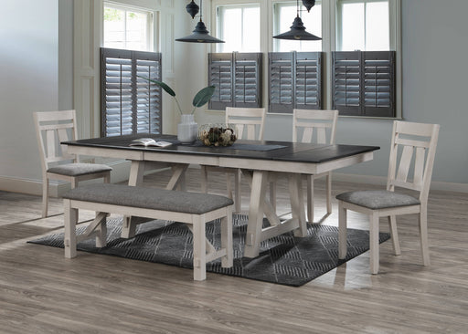 Crown Mark Maribelle Chalk Grey Bench