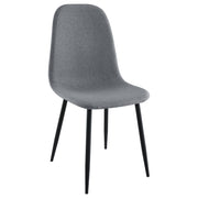 4 Coaster Furniture Dennison Grey Dining Side Chairs