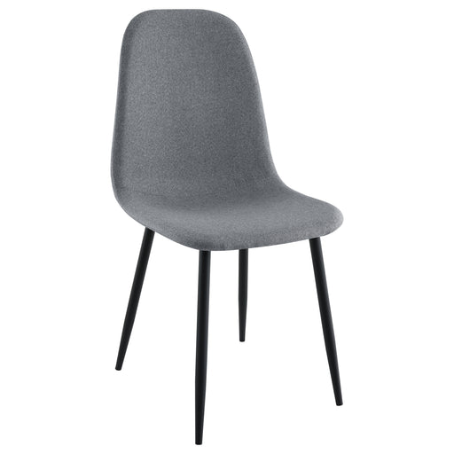 4 Coaster Furniture Dennison Grey Dining Side Chairs
