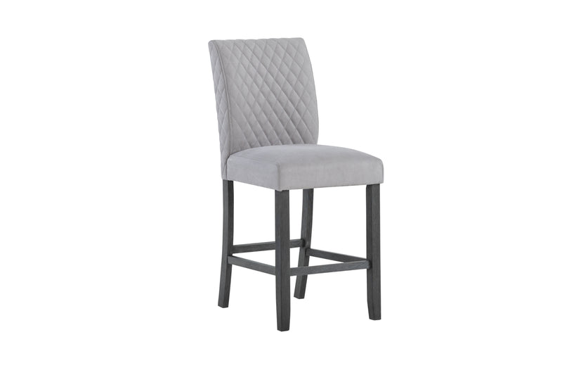 Global Furniture D8192 Light Grey 6pc Bar Height Set