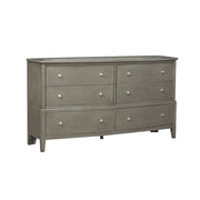Home Elegance Cotterill Gray Dresser and Mirror