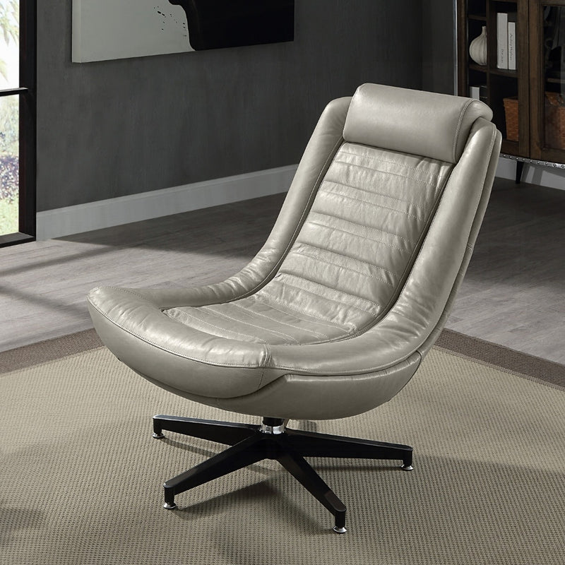 Acme Furniture Piran Twilight Swivel Accent Chair