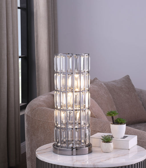 Coaster Furniture Wanda Silver Table Lamp