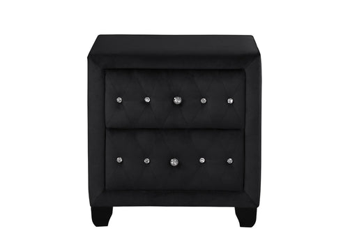 Galaxy Home Sophia Black Nightstand