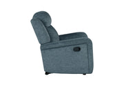Global Furniture U6024 Dark Grey Glider Recliner